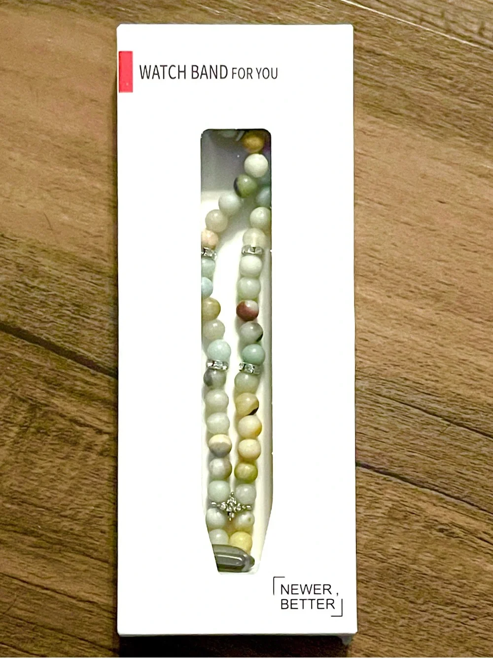 Fancy Beaded Stretch Replacement Wristband for Fitbit Luxe Fitness Tracker!
